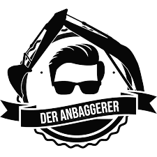 Bagger_Graz_Logo_transparent_schwarz Logo von der Anbaggerer - Unternehmen Bagger Graz von Daniel Schmelzer